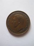 Монета Великобритания 1 пенни 1946