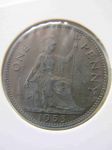 Монета Великобритания 1 пенни 1953 UNC