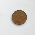 Монета Великобритания 1 пенни 1971