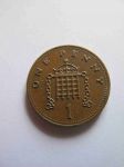 Монета Великобритания 1 пенни 1990