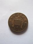 Монета Великобритания 1 пенни 1991