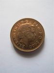 Монета Великобритания 1 пенни 2000