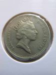 Монета Великобритания 1 фунт 1985
