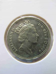 Великобритания 1 фунт 1996