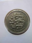 Монета Великобритания 1 фунт 2002
