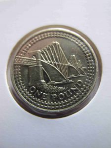 Великобритания 1 фунт 2004
