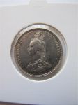 Монета Великобритания 1  шиллинг 1887 серебро km#761