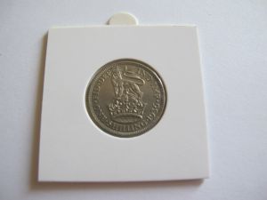 Монета Великобритания 1 шиллинг 1936 серебро  ГЕОРГ V