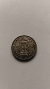 Великобритания 1 шиллинг 1938 Английский Серебро