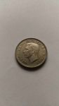 Монета Великобритания 1 шиллинг 1943 Английский Серебро