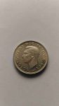 Монета Великобритания 1 шиллинг 1944 Шотландский Серебро
