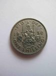 Монета Великобритания 1 шиллинг 1950 Шотландский герб