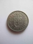 Монета Великобритания 1 шиллинг 1957 Шотландский герб
