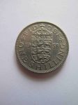 Монета Великобритания 1 шиллинг 1958 Английский герб