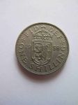 Монета Великобритания 1 шиллинг 1958 Шотландский герб