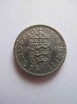 Монета Великобритания 1 шиллинг 1966 Английский герб