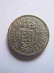 Монета Великобритания 1 шиллинг 1966 Шотландский герб