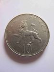 Монета Великобритания 10 пенсов 1969