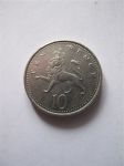 Монета Великобритания 10 пенсов 2000