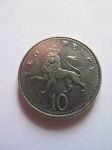 Монета Великобритания 10 пенсов 2001