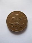 Монета Великобритания 2 пенса 1988