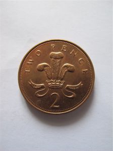 Великобритания 2 пенса 2001