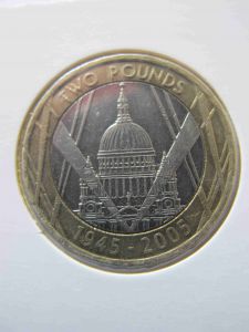Великобритания 2 фунта 2005