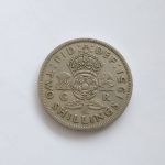 Монета Великобритания 2 шиллинга 1951