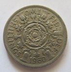 Монета Великобритания 2 шиллинга 1960