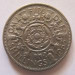 Монета Великобритания 2 шиллинга 1963