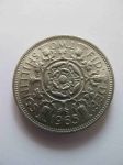 Монета Великобритания 2 шиллинга 1965 UNC