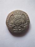 Монета Великобритания 20 пенсов 1982