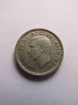 Монета Великобритания 3 пенса 1940 серебро