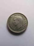 Монета Великобритания 3 пенса 1941 серебро