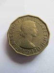 Монета Великобритания 3 пенса 1958