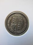 Монета Великобритания 6 пенсов 1887 серебро