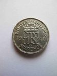 Монета Великобритания 6 пенсов 1940 серебро