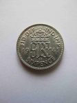 Монета Великобритания 6 пенсов 1941 серебро