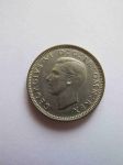 Монета Великобритания 6 пенсов 1944 серебро