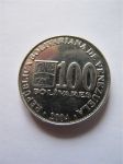 Монета Венесуэла 100 боливар 2004