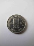 Монета Венесуэла 25 сентимо 1989
