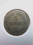Монета Венесуэла 5 сентимо 1938