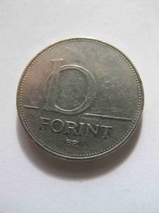 Венгрия 10 форинтов 1997
