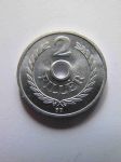 Монета Венгрия 2 филлера 1973