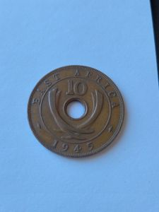 Британская Восточная Африка и 10 центов 1945 SA