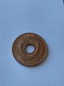 Британская Восточная Африка и 5 центов 1963