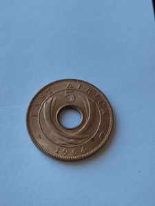 Британская Восточная Африка и 5 центов 1964