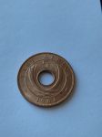 Монета Британская Восточная Африка 5 центов 1964 unc