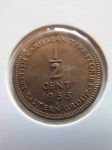 Монета Восточно-Карибские штаты 1/2 цента 1955