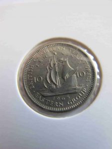 Восточно-Карибские штаты 10 центов 1965